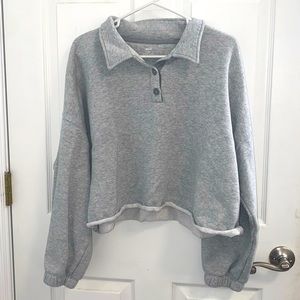 Aerie cropped sweatshirt.